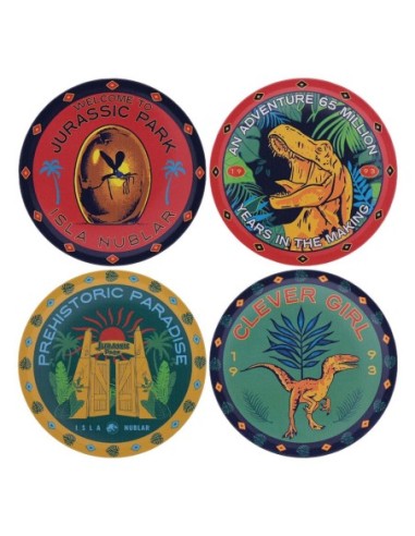 Jurassic Park Coaster 4-Pack