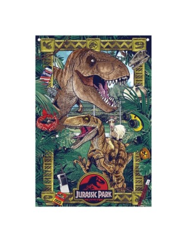 Jurassic Park Wall Banner 125 x 85 cm  Fanattik