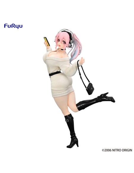 Super Sonico Trio-Try-iT PVC Statue Winter Memory Ver. 21 cm