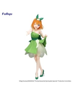 The Quintessential Quintuplets Trio-Try-iT PVC Statue Nakano Yotsuba Pastel Dress Ver. 22 cm  FURYU