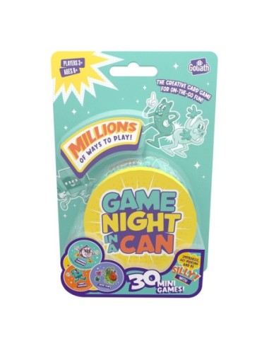 Game Night in a Can Blister Party Card Game *German Version*  Goliath Toys