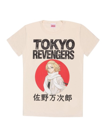 Tokyo Revengers T-Shirt Manjiro Sano Red Circle