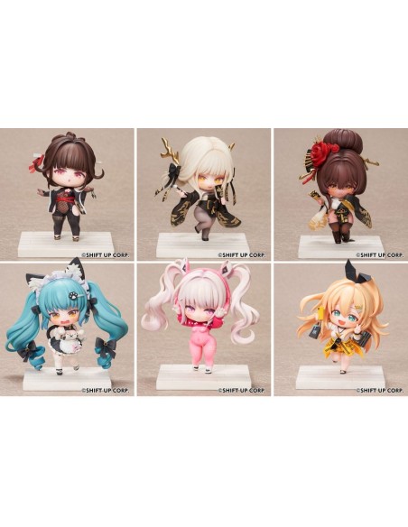 Goddess of Victory: Nikke SAC Series Mini Figures 6-Pack Chibi 10 cm