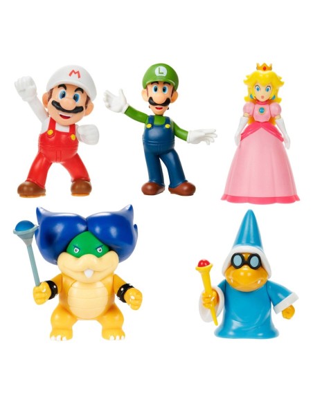 World of Nintendo Mini Figure Super Mario Wave 54 6 cm Assortment (8)