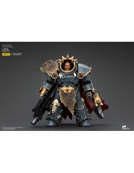 Warhammer The Horus Heresy Action Figure 1/18 Space Wolves Hvarl Red-Blade 14 cm