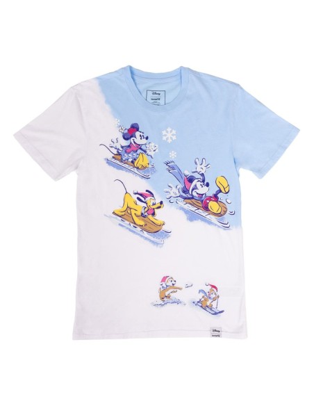 Disney by Loungefly Tee T-Shirt Unisex Mickey and Friends Winter Wonderland