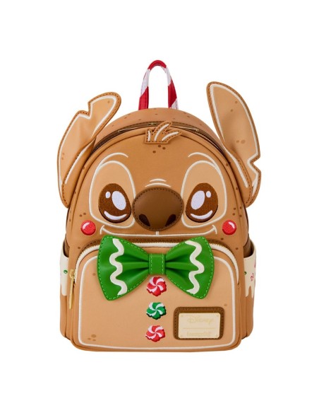 Lilo & Stitch by Loungefly Mini Backpack Gingerbread Heart Stitch Cosplay