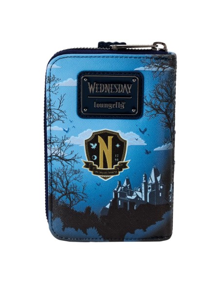 Wednesday by Loungefly Wallet Nevermore Castle