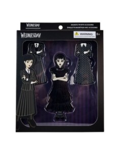 Wednesday by Loungefly Enamel Pins 4-Set Wednesday Addams Paper Doll 3 cm