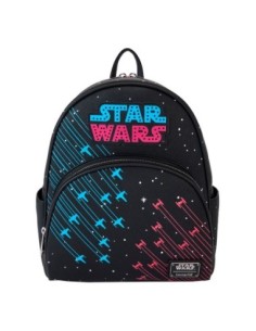 Star Wars by Loungefly Backpack Mini Neon 70s  Loungefly