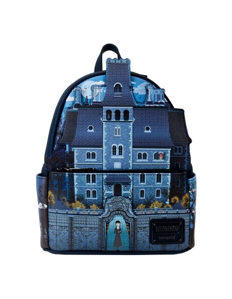 Wednesday by Loungefly Backpack Mini Nevermore Academy  Loungefly