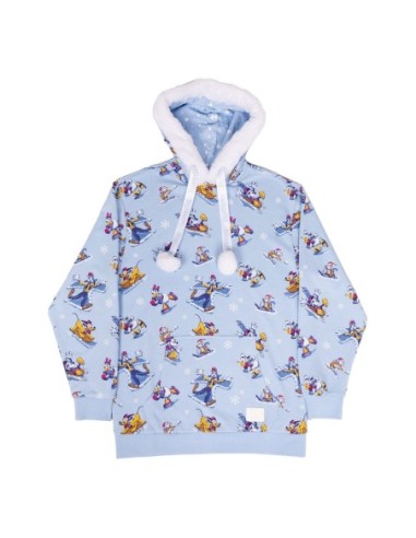 Disney by Loungefly hooded jacket Mickey and Friends Winter Wonderland