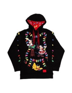 Disney by Loungefly hooded jacket Mickeys Light Up Decorations