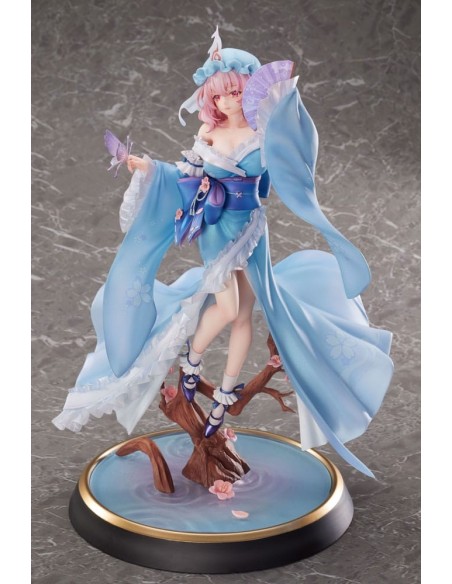 Touhou Project PVC Statue 1/6 Ghost From the Calamitous Nirvana Yuyuko Saigyouji 32 cm  Magi Arts