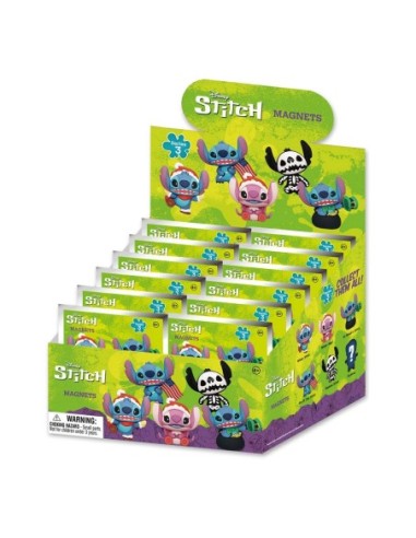 Lilo & Stitch 3D Magnets Series 3 Display (12)