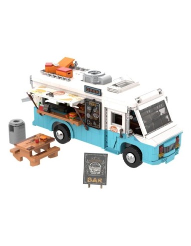 Original-Joyside Series Construction Set Retro Food Truck 19 cm