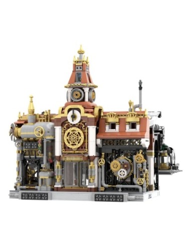 Original-Steampunk Series Construction Set Steampunk Railway Station 36 cm  Pantasy