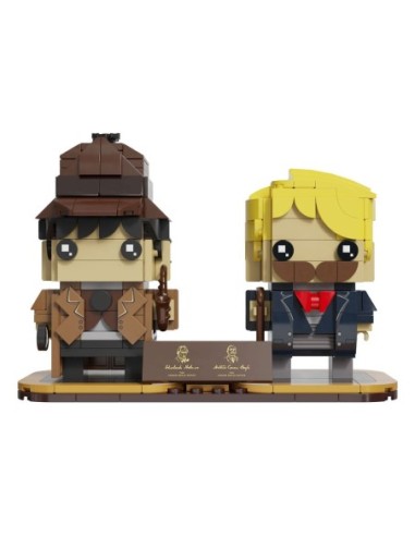 Sherlock Holmes Construction Set Holmes and Watson 10 cm