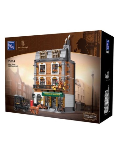 Sherlock Holmes Construction Set Baker Street 221B Apartment 42 cm