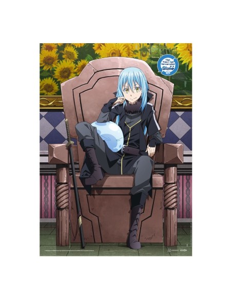 That Time I Got Reincarnated as a Slime Fabric Poster Demon Lord Rimuru 84 x 118 cm  POPbuddies