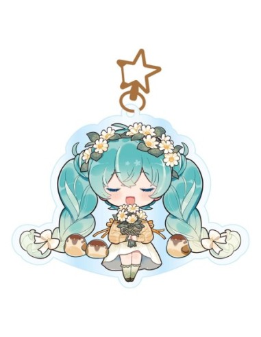 Hatsune Miku Acrylic Keychain Kawaii Autumn Time