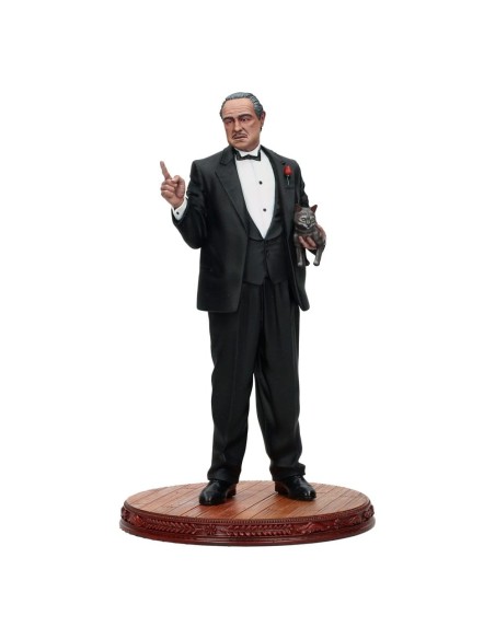 The Godfather Movie Icons PVC Statue Don Vito Corleone The Offer 20 cm