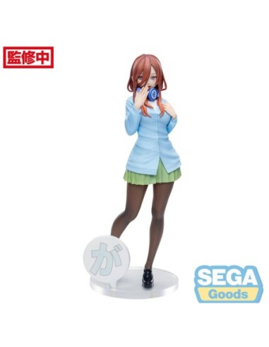 The Quintessential Quintuplets Specials Luminasta PVC Statue Miku Nakano 20 cm  SEGA