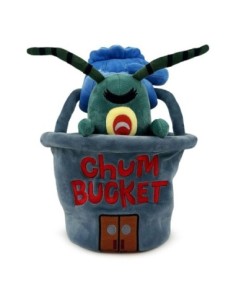 SpongeBob SquarePants Plush Figure Plankton Chum Bucket 22 cm