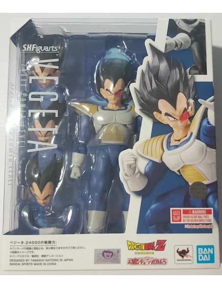 Dragon Ball Z S.H. Figuarts Action Figure Vegeta 24000 Power Level 14 cm