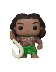 Moana 2 POP! & Buddy Vinyl Figure Maui with Fish Hook 9 cm