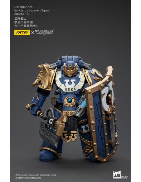 Warhammer The Horus Heresy Action Figure 1/18 Ultramarines Invictarus Suzerain Squad Suzerain 3 12 cm