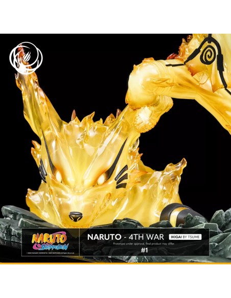 Naruto Shippuden Naruto Uzumaki 4th War Ikigai 1/6 Statue  Tsume