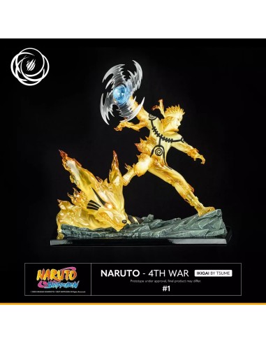 Naruto Shippuden Naruto Uzumaki 4th War Ikigai 1/6 Statue  Tsume