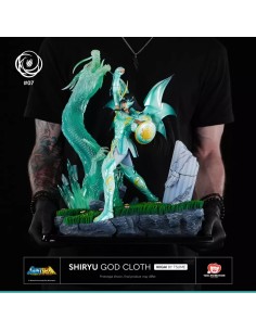 Myth Cloth Saint Seiya Hades Chapter: Shiryu God Cloth 1/6 Ikigai Statue  Tsume