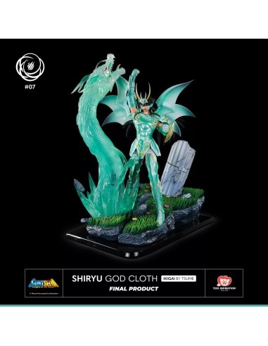 Myth Cloth Saint Seiya Hades Chapter: Shiryu God Cloth 1/6 Ikigai Statue  Tsume