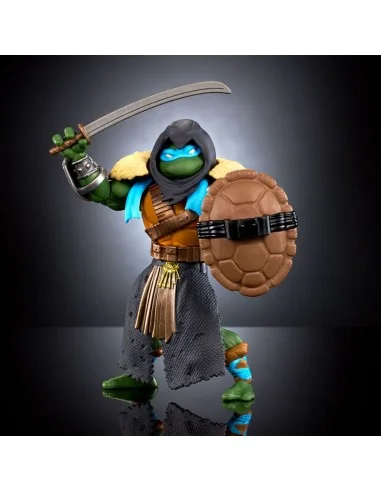 MOTU x TMNT: Turtles of Grayskull Action Figure Stealth Armor Leonardo 14 cm