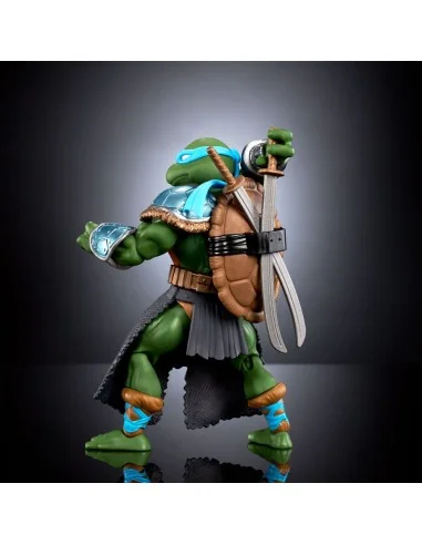 MOTU x TMNT: Turtles of Grayskull Action Figure Stealth Armor Leonardo 14 cm