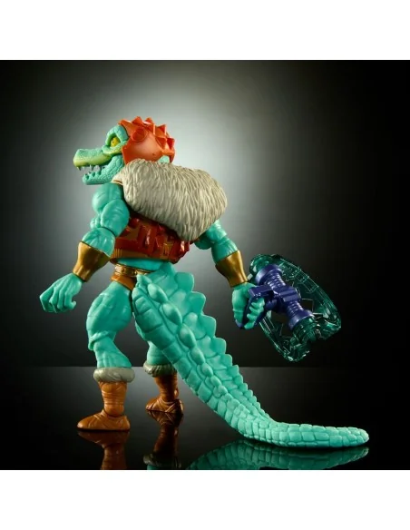 Masters x Turtles of Grayskull: Deluxe Leatherhead 14 cm  Mattel