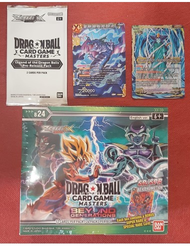 Dragon Ball Zenkai B24 Beyond Generation Booster Box ENG + Bonus