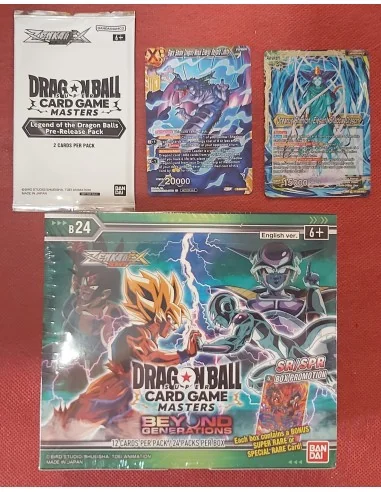 Dragon Ball Zenkai B24 Beyond Generation Booster Box ENG + Bonus 119,00 € BANDAI CARD GAME