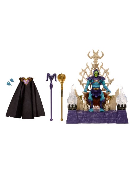 Masters of the Universe: New Eternia Masterverse Action Figure Skeletor & Throne 18 cm