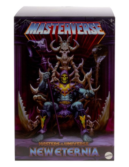 Masters of the Universe: New Eternia Masterverse Action Figure Skeletor & Throne 18 cm