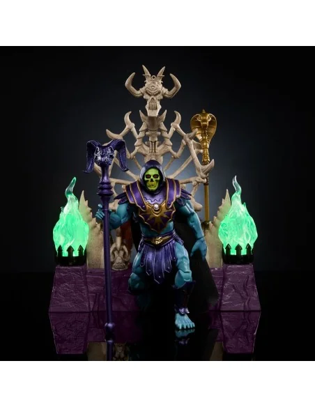 Masters of the Universe: New Eternia Masterverse Action Figure Skeletor & Throne 18 cm