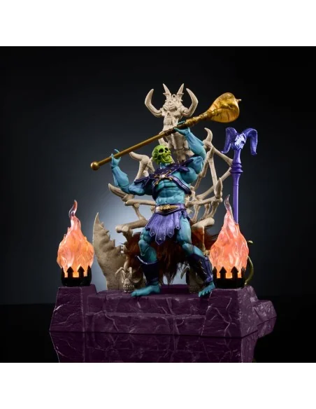 Masters of the Universe: New Eternia Masterverse Action Figure Skeletor & Throne 18 cm