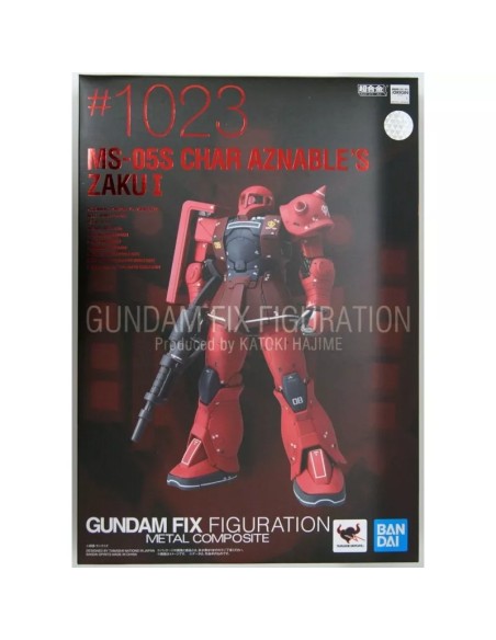 Zaku I Gundam Fix Figuration Metal Composite MS-05s Char Aznable 19cm  Bandai Tamashii Nations