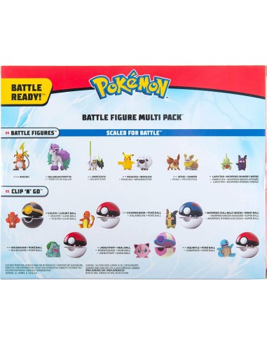 Pokemon Wave 6 Battle Figure 8-Pack - 3 - 