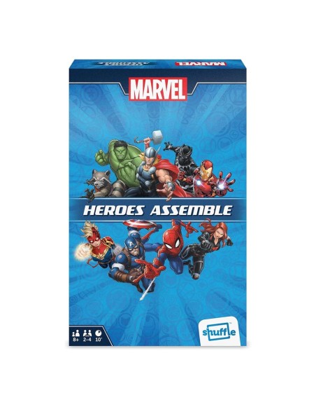 Marvel Shuffle Card Game Heroes Assemble