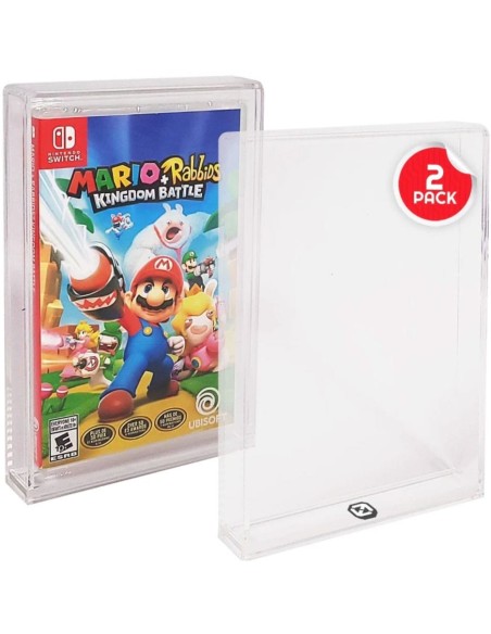 Acrylic Case 2-Pack for Nintendo Switch Games  Evoretro