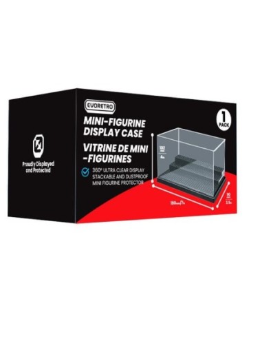 Evoretro Acrylic Display Case for mini figures  Evoretro