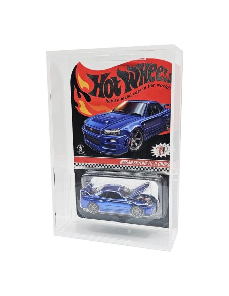 Hot Wheels Mainline Acrylic Case 2-Pack  Evoretro